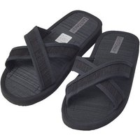 Les Tôngs Juncus-X Dark Offene Zimtlatschen vegane &Gesunde Zimtsohle Flip Flops