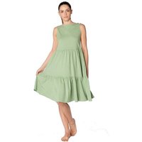 Leela Cotton Damen Volantkleid Bio-Baumwolle Kleid Sommerkleid 1733