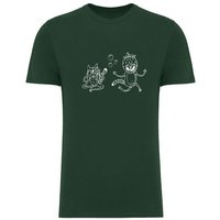 Brandless Basic Bio T-Shirt Strawberry Cats I ( 155g/m²) XXS - 5 XL