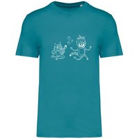 Brandless Basic Bio T-Shirt Strawberry Cats I ( 155g/m²) XXS - 5 XL