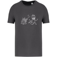 Brandless Basic Bio T-Shirt Strawberry Cats I ( 155g/m²) XXS - 5 XL