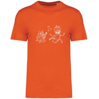 Brandless Basic Bio T-Shirt Strawberry Cats I ( 155g/m²) XXS - 5 XL