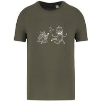 Brandless Basic Bio T-Shirt Strawberry Cats I ( 155g/m²) XXS - 5 XL