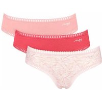 Sloggi 3er Pack GO Crush Hipster Slip Bio-Baumwolle