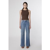 Damen Jeans SUNNY Wide Leg Minimal Stretch DAWN Baumwolle
