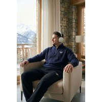 THE FACE OF ELEMENTS 1/4-ZIP - RELAXED FIT SWEATSHIRT AUS BIO-BAUMWOLLE