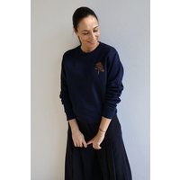 Kultgut Kuschelig weicher Sweatpullover/ Tree