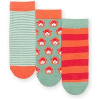 Kite Clothing Bunte Socken 3er-Pack aus Bio-Baumwolle