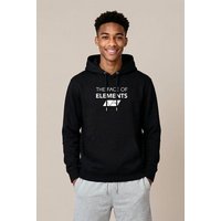 THE FACE OF ELEMENTS PEAK - REGULAR FIT HOODIE AUS 100% BIO-BAUMWOLLE