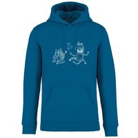 Brandless Basic Bio Hoody Nr. 4 Strawberry Cats 350g/m² XXS - 4 XL