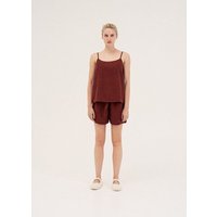 AmourLinen Ärmelloses Pyjama-Set NIGHT OWL