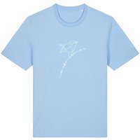 Brandless Basic Bio Unisex T-Shirt Rotkehlchen 180g/m² XXS - 3 XL