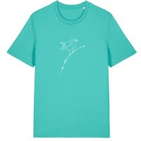 Brandless Basic Bio Unisex T-Shirt Rotkehlchen 180g/m² XXS - 3 XL