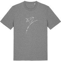 Brandless Basic Bio Unisex T-Shirt Rotkehlchen 180g/m² XXS - 3 XL