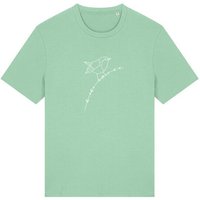 Brandless Basic Bio Unisex T-Shirt Rotkehlchen 180g/m² XXS - 3 XL