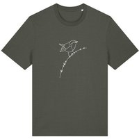 Brandless Basic Bio Unisex T-Shirt Rotkehlchen 180g/m² XXS - 3 XL