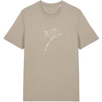 Brandless Basic Bio Unisex T-Shirt Rotkehlchen 180g/m² XXS - 3 XL