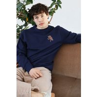 Kultgut Tree in echter Woodoptik/ Vegan - Pullover flauschig & gemütlich