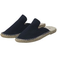 Japanwelt Espadrilles Damen Espadrilles Canvas Pantoffeln Glitzer Leinen Sommerlatschen