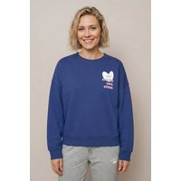 THE FACE OF ELEMENTS IT'S THE LOVE STUPID - RELAXED BOXY FIT SWEATSHIRT AUS 100% BIO-BAUMWOLLE
