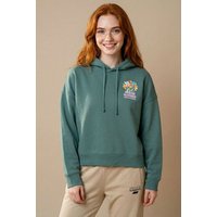 THE FACE OF ELEMENTS BUY ME FLOWERS - RELAXED BOXY FIT HOODIE AUS 100% BIO-BAUMWOLLE