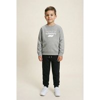 THE FACE OF ELEMENTS BOLD - RELAXED FIT KIDS SWEATSHIRT AUS 100% BIO-BAUMWOLLE