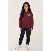 THE FACE OF ELEMENTS OUTDOOR IS MY HAPPY PLACE - RELAXED FIT KIDS HOODIE AUS 100% BIO-BAUMWOLLE