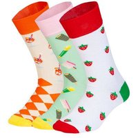 DillySocks Socken „Summer Snacks“