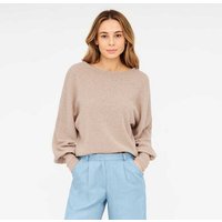 WiDDA berlin Pullover BOXI natur aus recycelter Wolle