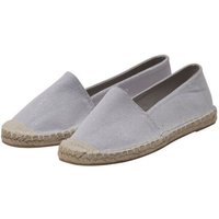 Japanwelt Espadrilles Damen Espadrilles Glitzer Canvas Slipper Sommerlatschen ALS Abendschuh