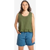 Matona Ärmelloses Top | Gathered Top | aus Leinen