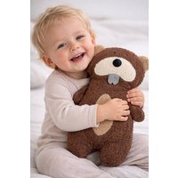 Efie Spiel,-Schmuse & Kuscheltier Biber, 100% Made in Germany