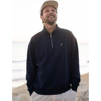 FUXBAU Männer fux Half Zip Sweater