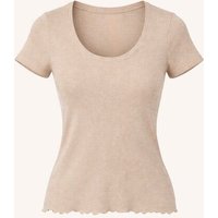 NORDLICHT Geripptes T-Shirt Evi aus Bio-Baumwolle