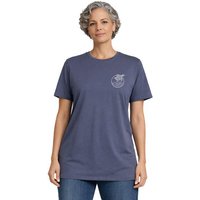 vis wear Schildkröte zwischen Ozean und Wellen – Unisex Recyceltes Tee