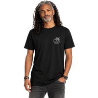 vis wear Schildkröte zwischen Ozean und Wellen – Unisex Recyceltes Tee