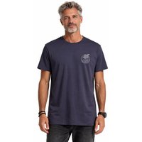 vis wear Schildkröte zwischen Ozean und Wellen – Unisex Recyceltes Tee