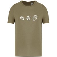 Greenspired Basic Bio T-Shirt Three Owls 155g/m² XXS - 4 XL"