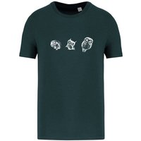 Greenspired Basic Bio T-Shirt Three Owls 155g/m² XXS - 4 XL"