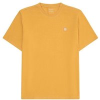 KnowledgeCotton Apparel T-Shirt LOKE Badge aus Bio-Baumwolle - ROC/GOTS/Vegan