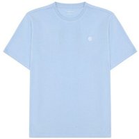 KnowledgeCotton Apparel T-Shirt LOKE Badge aus Bio-Baumwolle - ROC/GOTS/Vegan