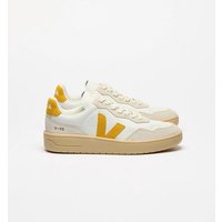 Veja Damen-Sneakers V-90 OT Leather Extra White Toscane Natural