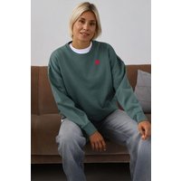 Kultgut Artdesign - Goodness Pulloversweater im Boxistyle / Red Heart