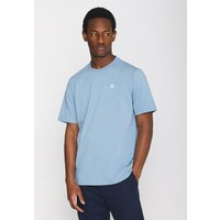 KnowledgeCotton Apparel T-Shirt LOKE Badge aus Bio-Baumwolle - ROC/GOTS/Vegan