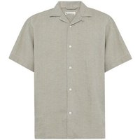 KnowledgeCotton Apparel Leinenhemd Box Fit - Short Sleeve - aus Bio-Leinen