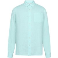 KnowledgeCotton Apparel Regular Hemd aus Bio-Leinen - GOTS/Vegan