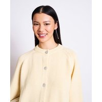 JAN N JUNE Strickjacke Crewneck SIVIA GOTS