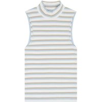 KnowledgeCotton Apparel Ripptop - High neck rib top - aus Bio-Baumwolle