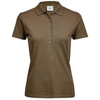 TeeJays Damen Stretch Polo Shirt Kurzarm Bio - Baumwolle neue Farben