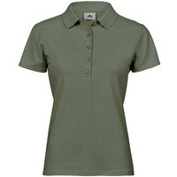 TeeJays Damen Stretch Polo Shirt Kurzarm Bio - Baumwolle neue Farben